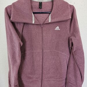 Adidas Dusty Rose Full-Zip Jacket